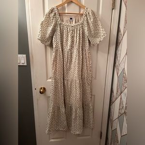 Metallic Thread Old Navy Prairie Dress